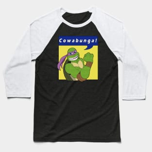 Cowabunga Baseball T-Shirt